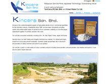 Tablet Screenshot of kincera.com